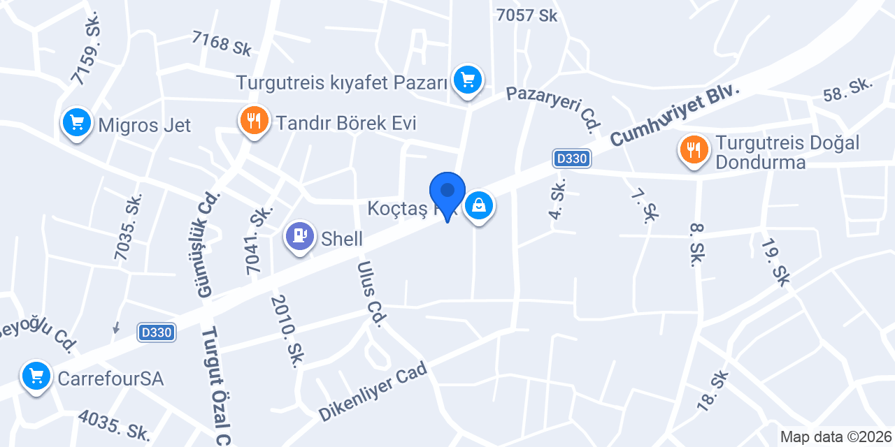 Bilgisayar Hastanesi konumu