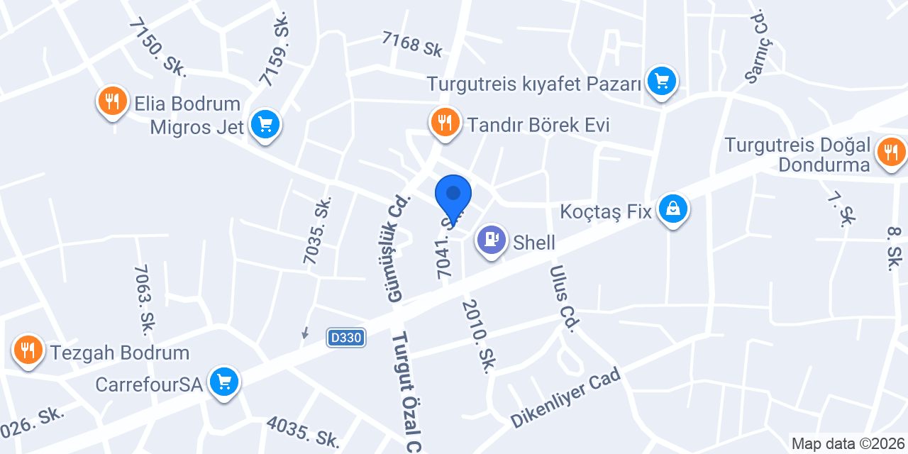 Ömür Tesisat konumu