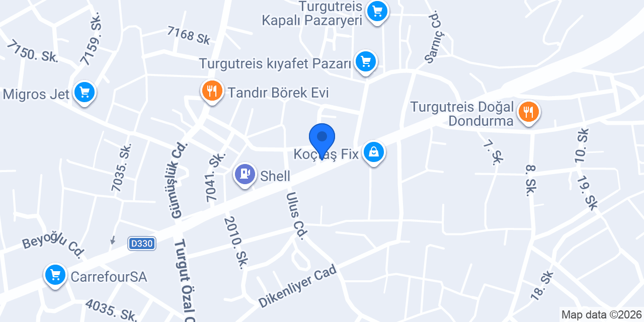 Halikarnas Börekçisi konumu