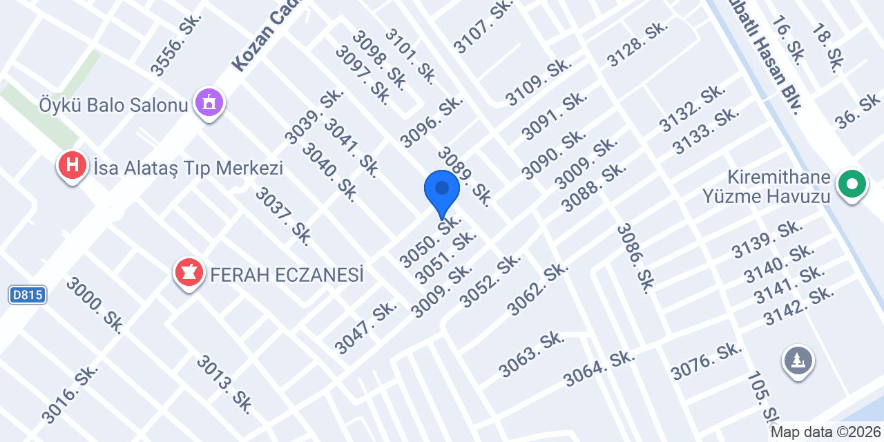 Adanos Teknik konumu