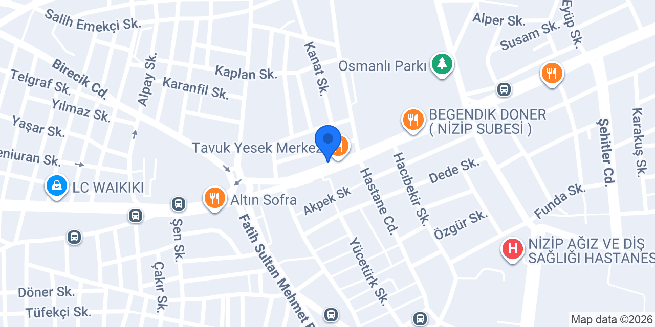 Hancılar unlu mamülleri konumu