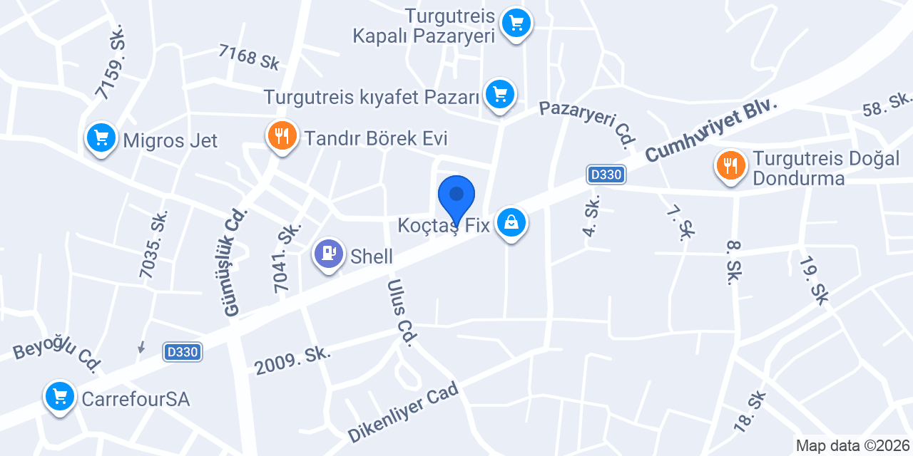 Bebek Güzellik Salonu konumu