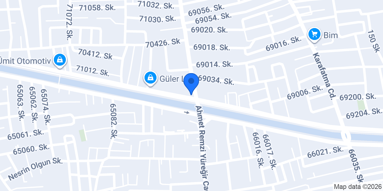 Auto Elektrikçi Ali Usta konumu