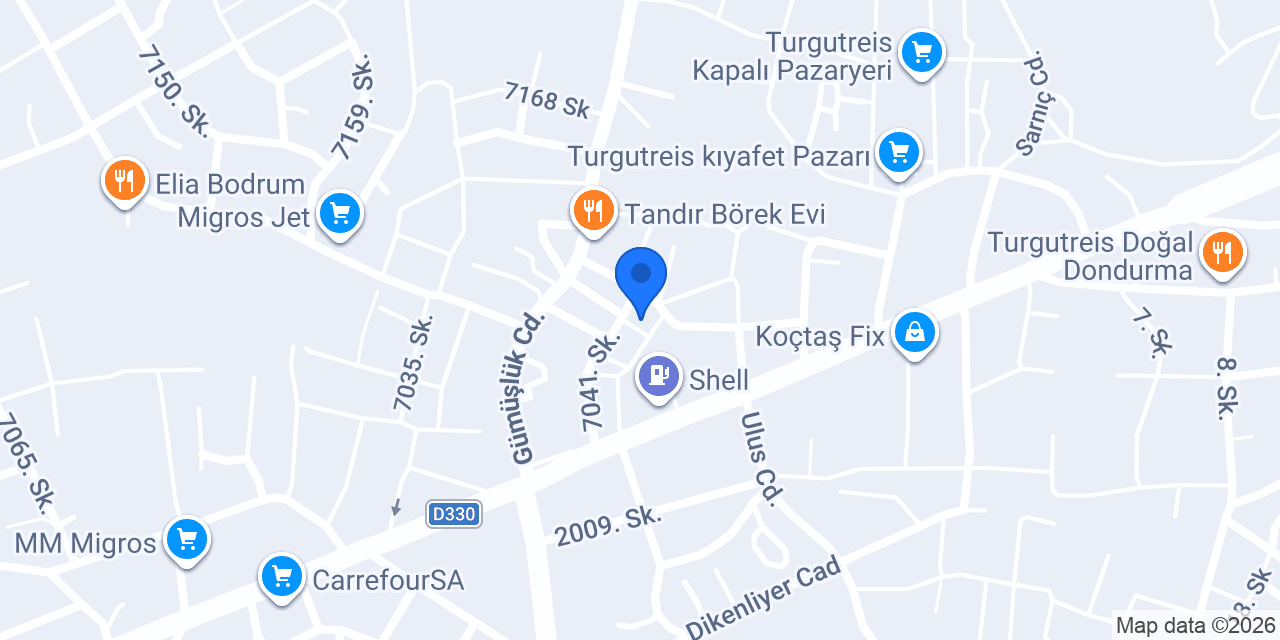 BODRUM HALİL TEKNİK konumu