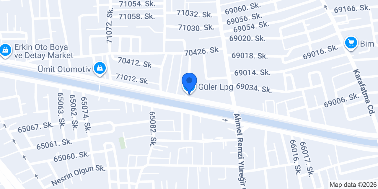 Güler Lpg konumu