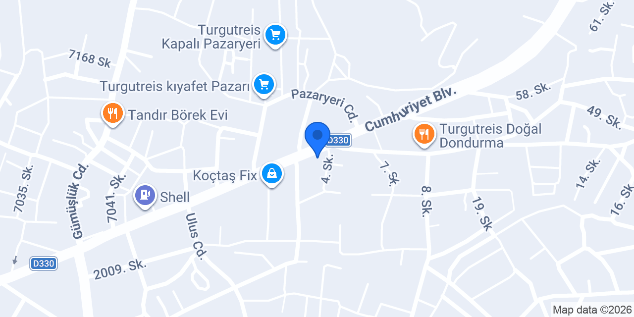MihriAli Sanat Atölyesi konumu