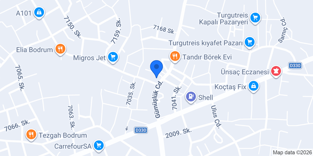 Savran Ticaret konumu