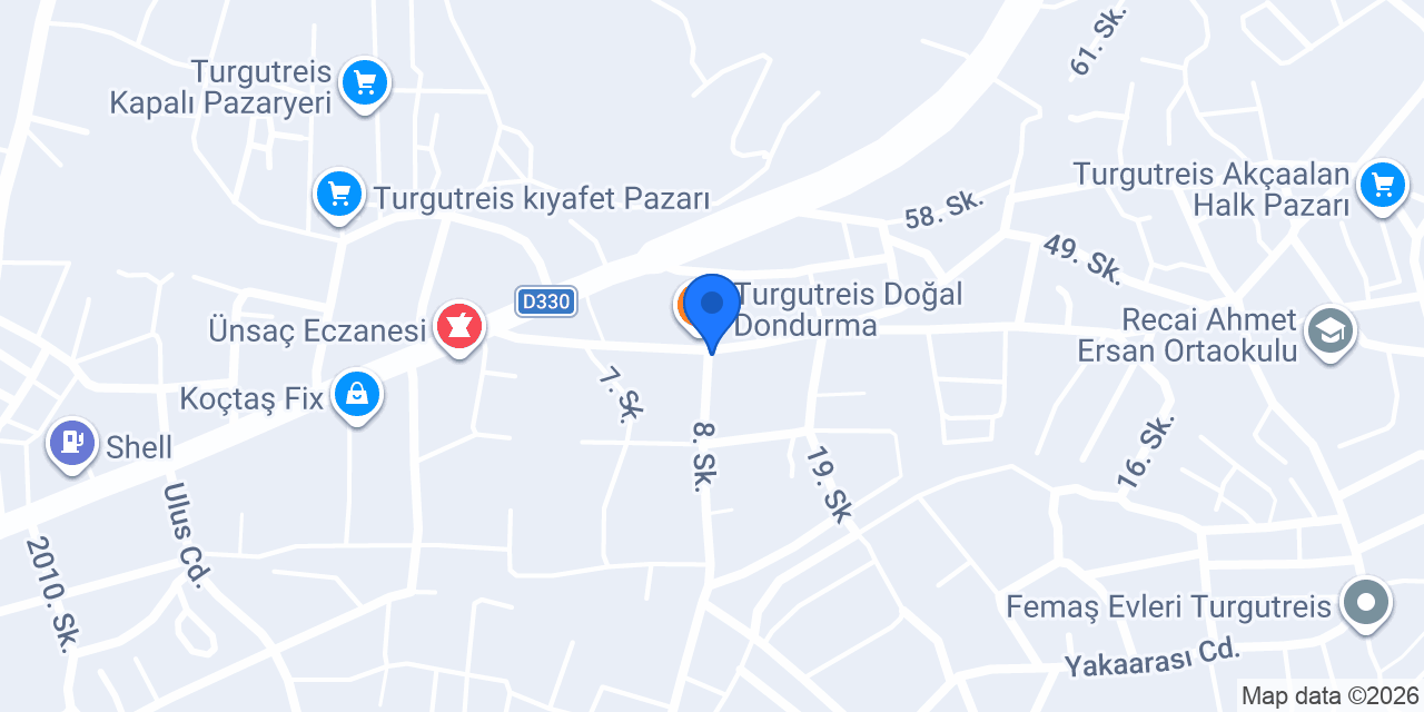 EREN KUAFÖR 1988 TURGUTREİS konumu
