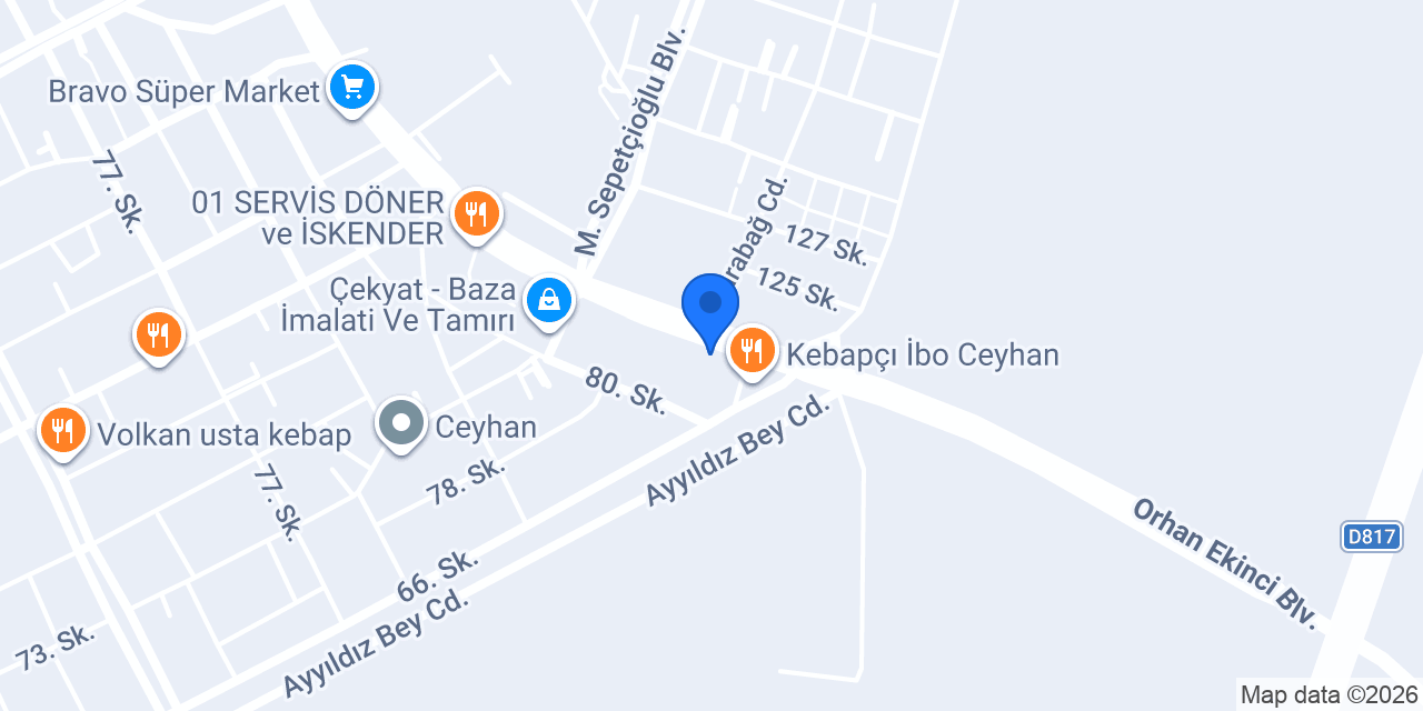 Kahraman Ticaret konumu