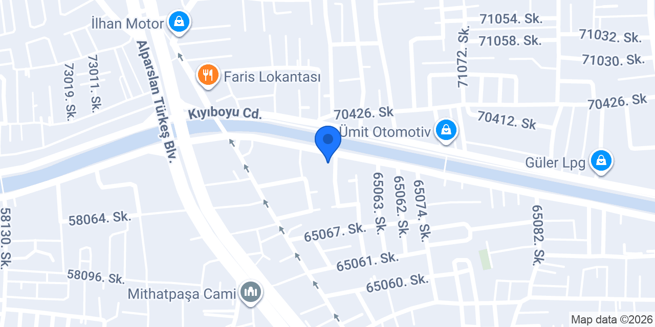 Has Oto Yedekte Var!Com konumu