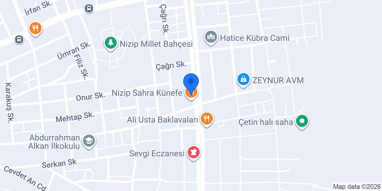 NİZİP ÇİLİNGİR konumu
