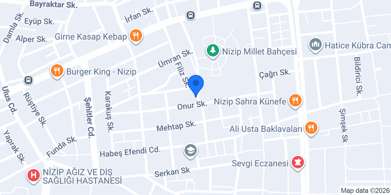 Hilal Sağlık Kabini konumu