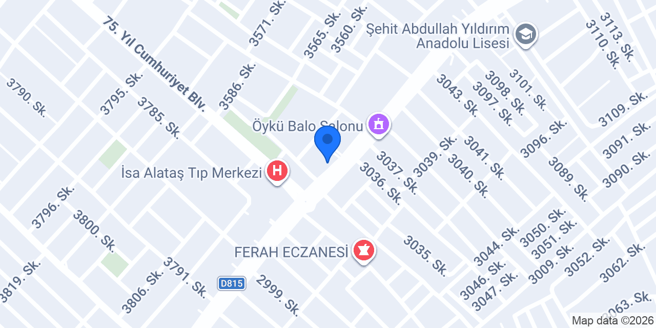 DİŞ HEKİMİ MUSTAFA AYDIN konumu