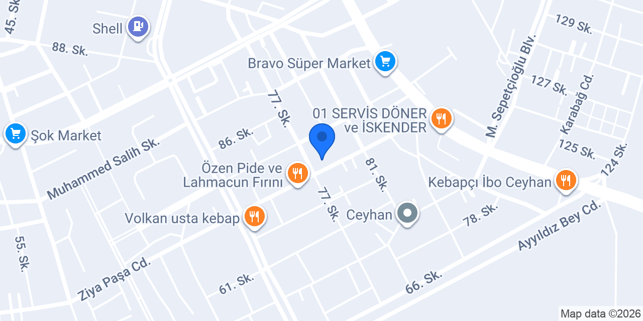 Filli Boya Ceyhan konumu