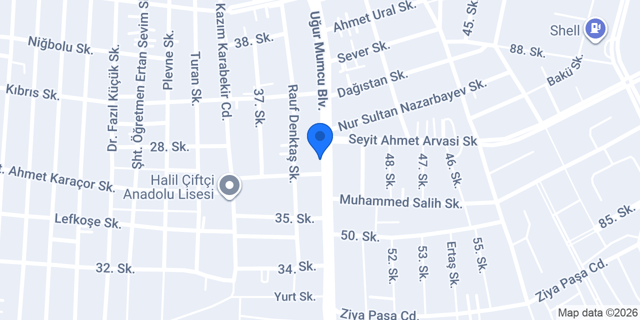 Yakışır Erkek Kuaförü konumu