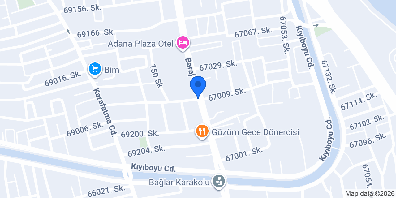 Sini Yemekçilik konumu