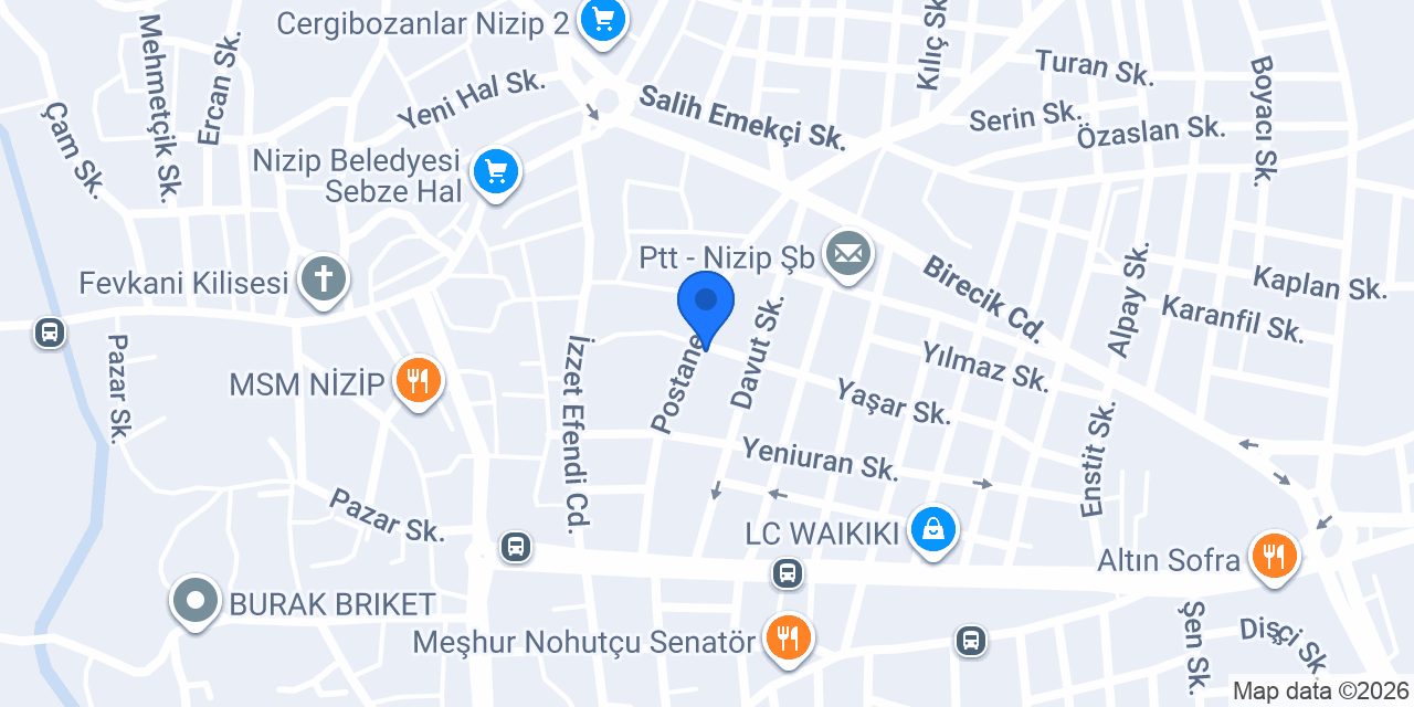 Tekbir İletişim konumu