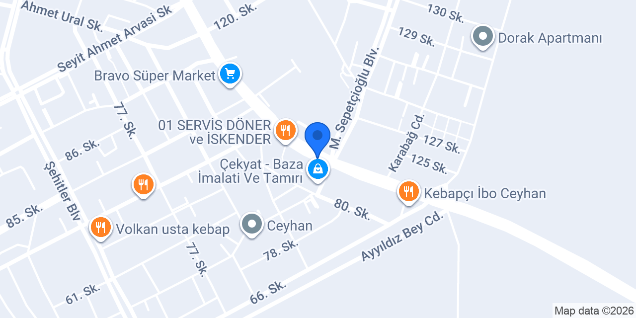 GÜVEN EMLAK CEYHAN konumu