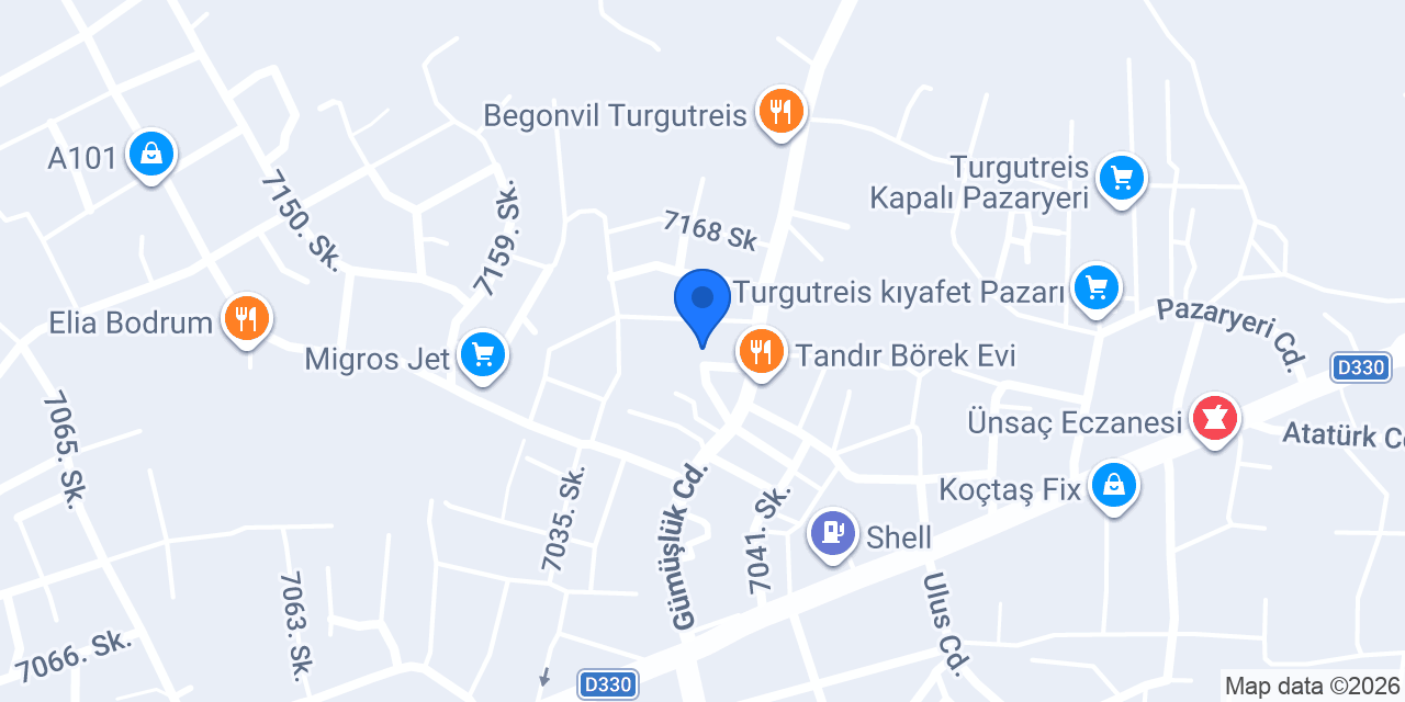 Dolu Kerestecilik Ltd. konumu