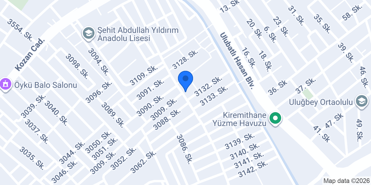 Zengibar Gıda konumu