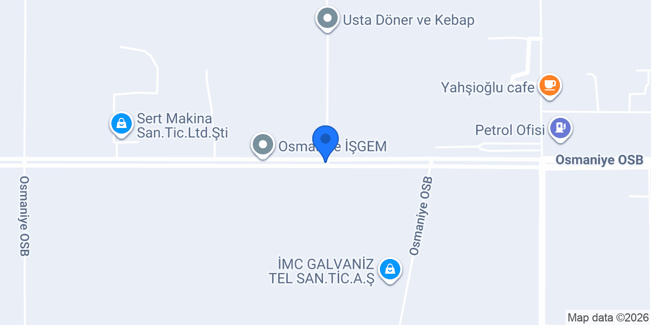 Trilub Kimya konumu
