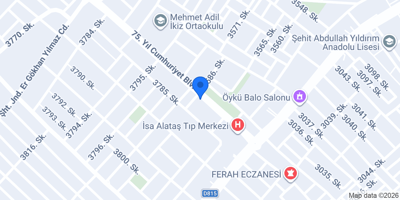 Akdağlar Gross konumu