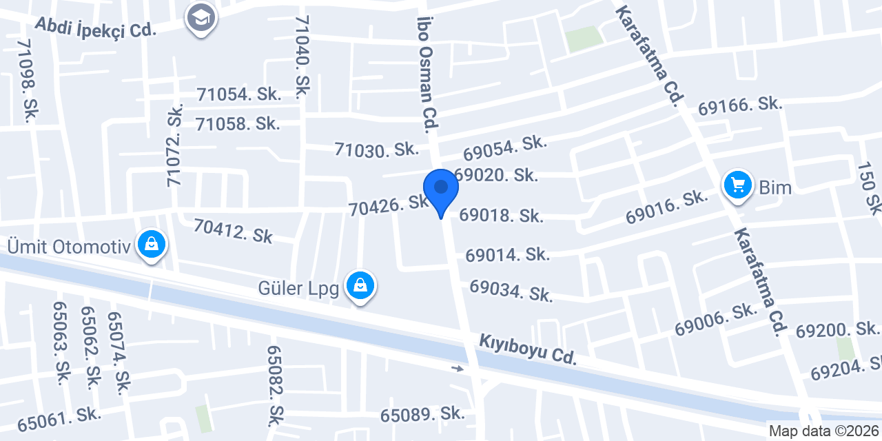 Kaçmaz Rent A Car konumu