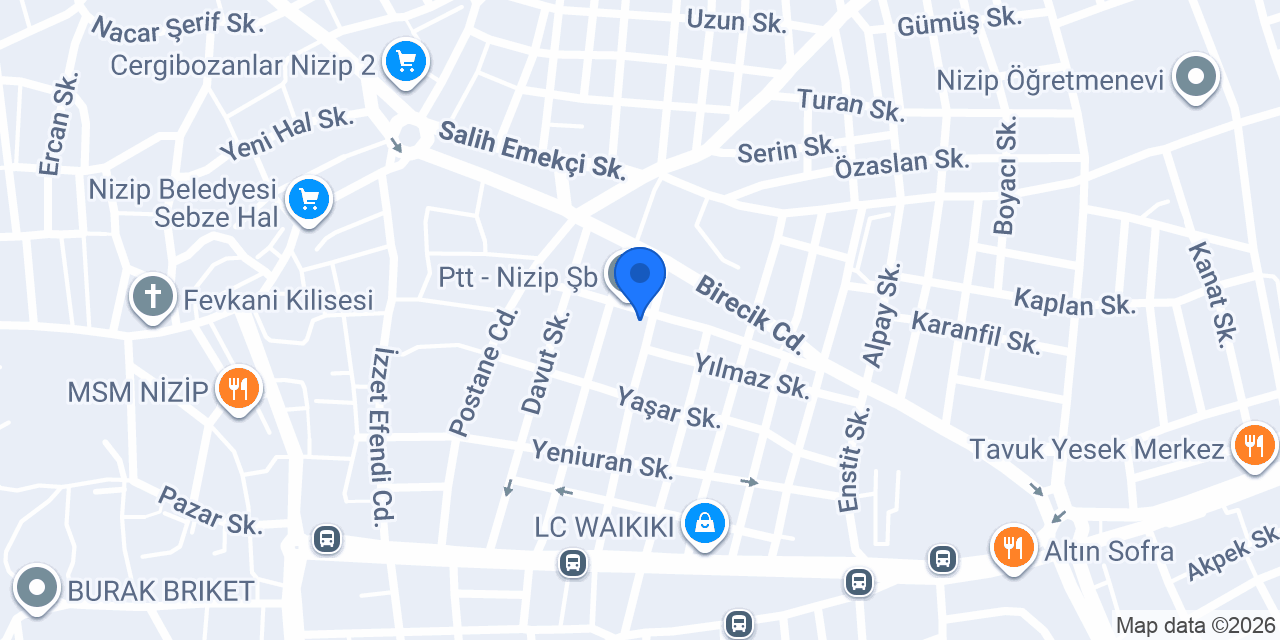 مطعم البركة EL Barake Lokantası konumu