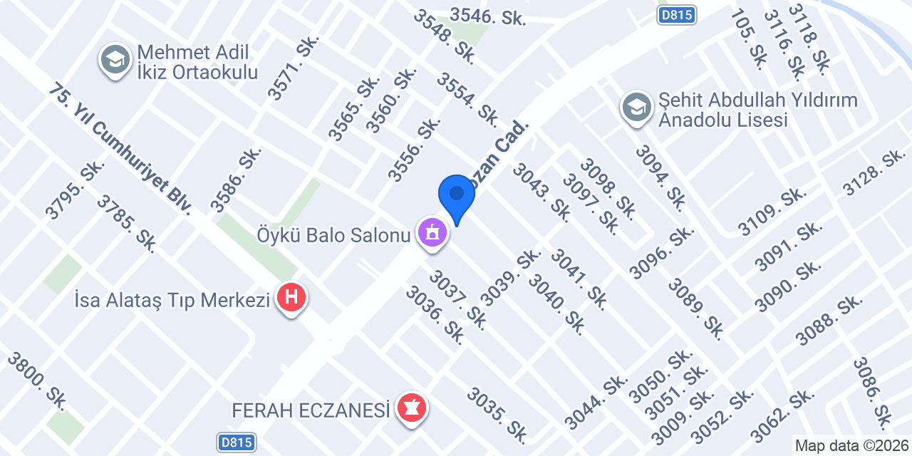 Öztekin Elektrik konumu