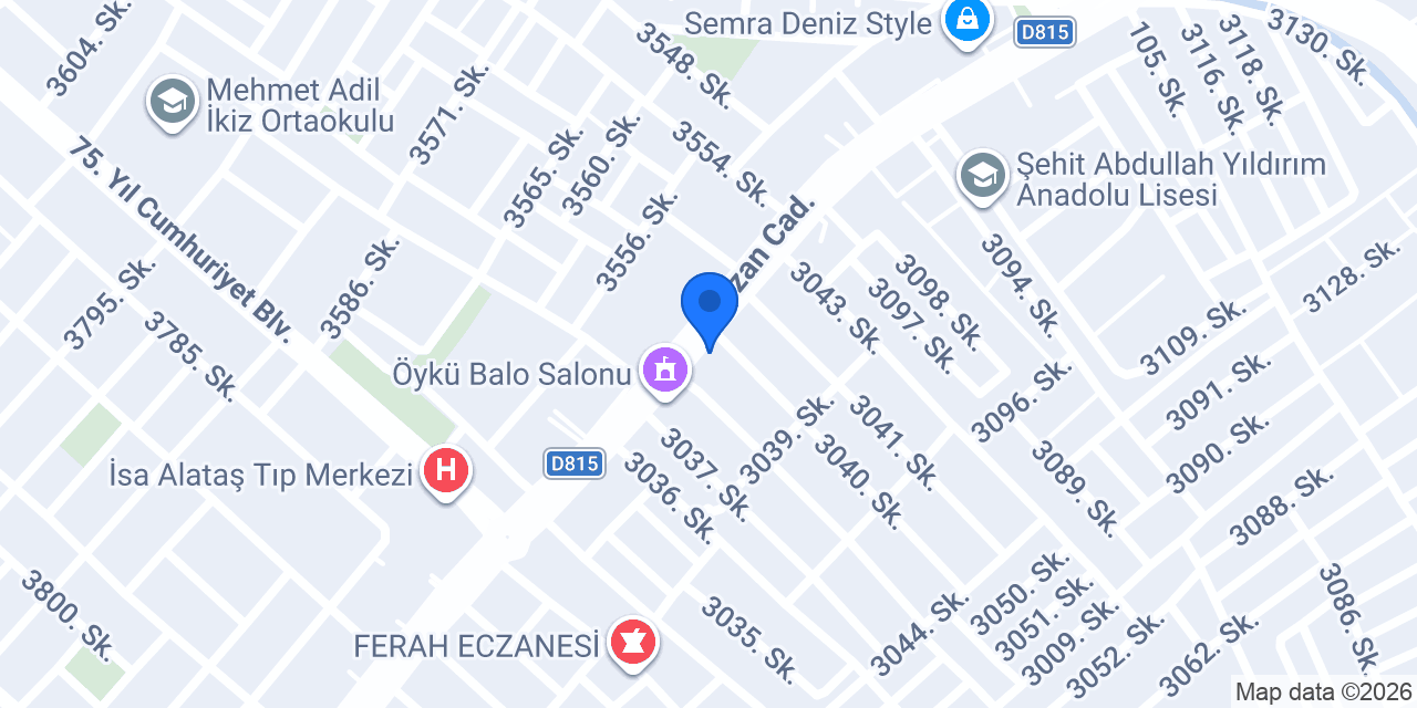 Yüreğir Elektronik Anahtar konumu