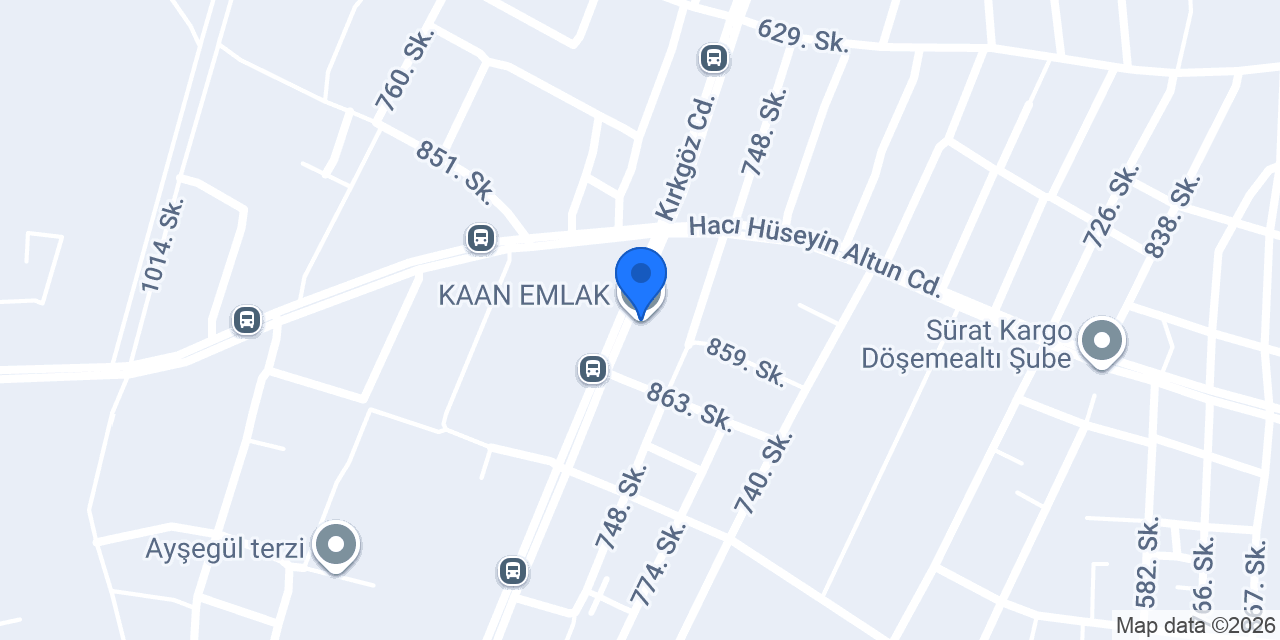 KAAN EMLAK konumu
