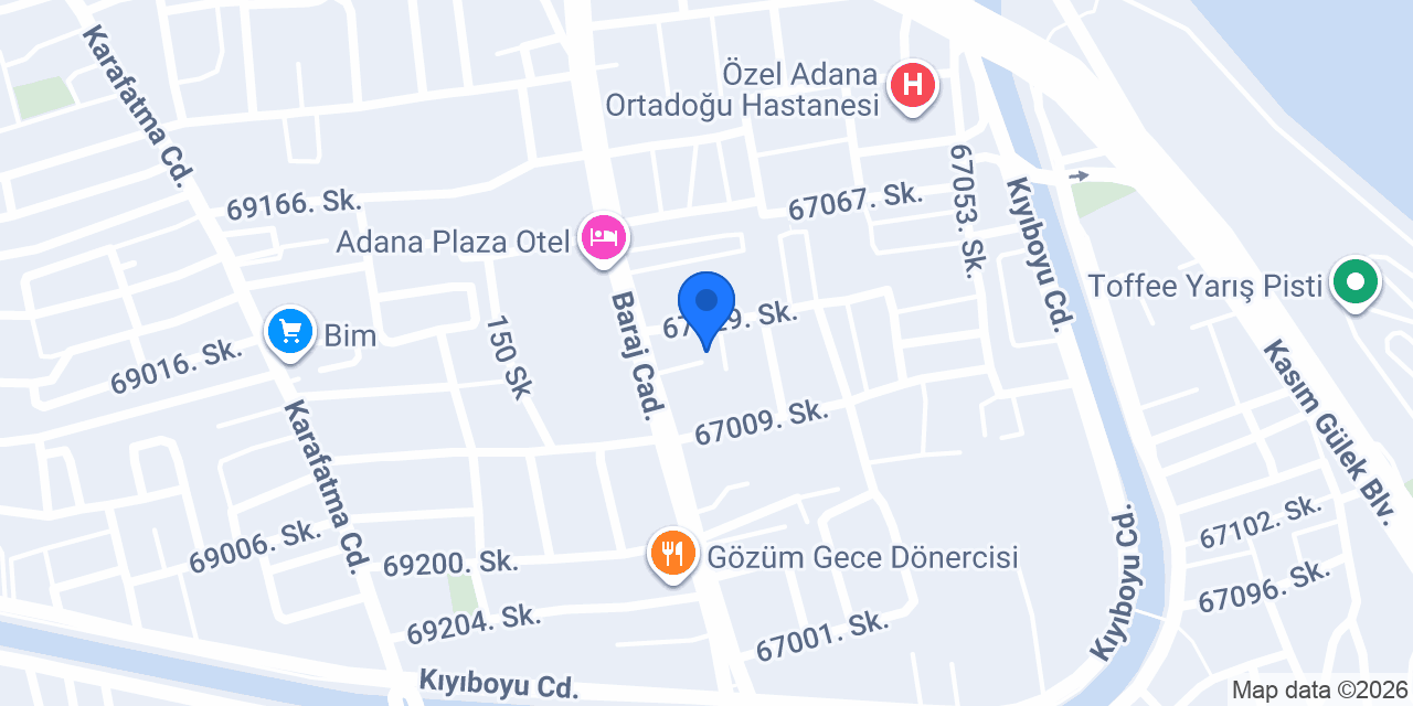 Diş Hekimi Nilufer Tan konumu