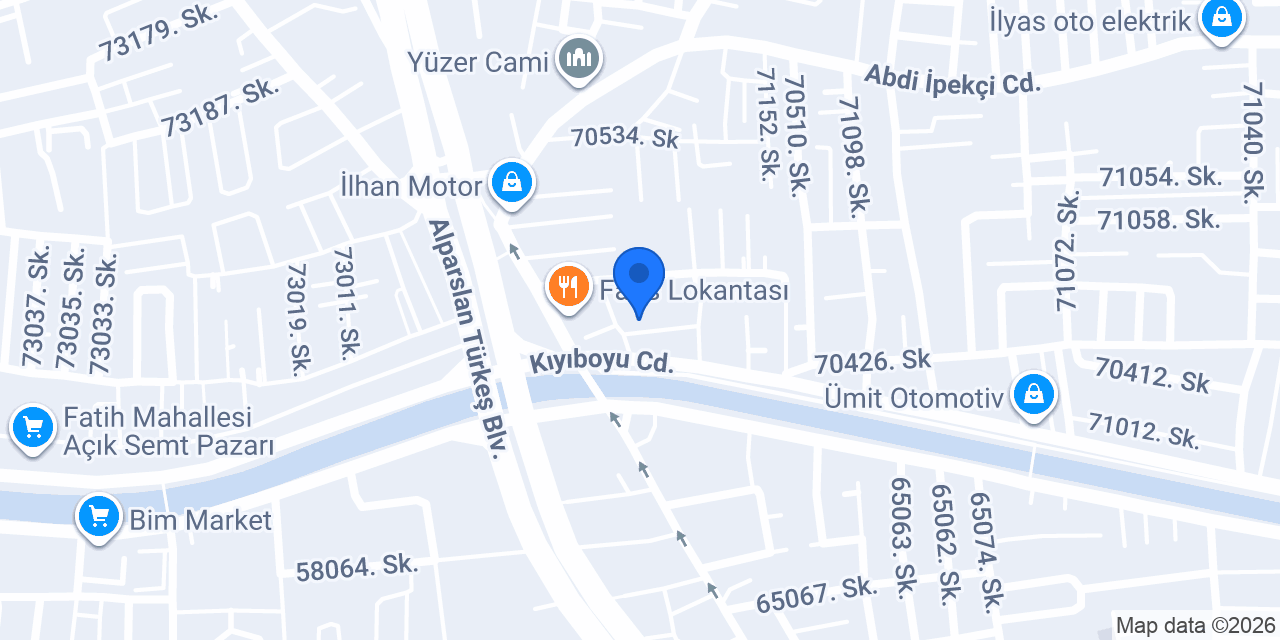 Oto Şan konumu
