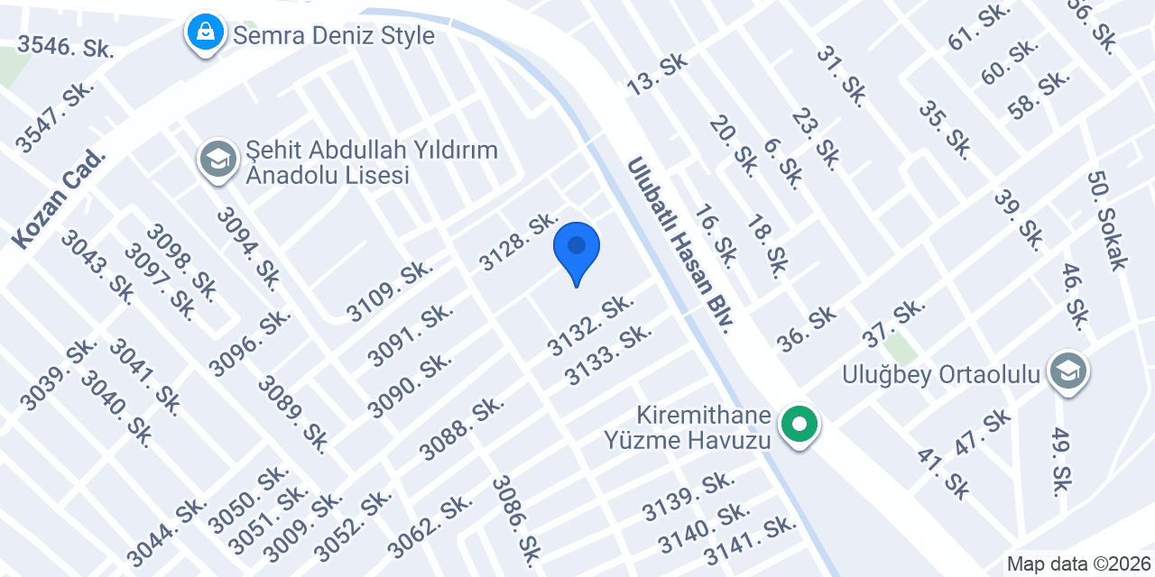 Ulubatlı Hasan İlkokulu konumu