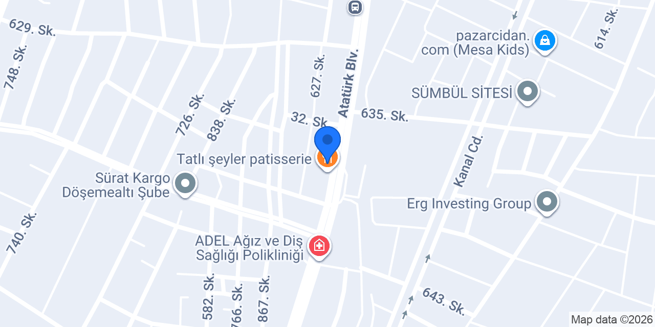Yeni Seyhan Özel Sürücü Kursu Tic.Ltd.Şti. konumu