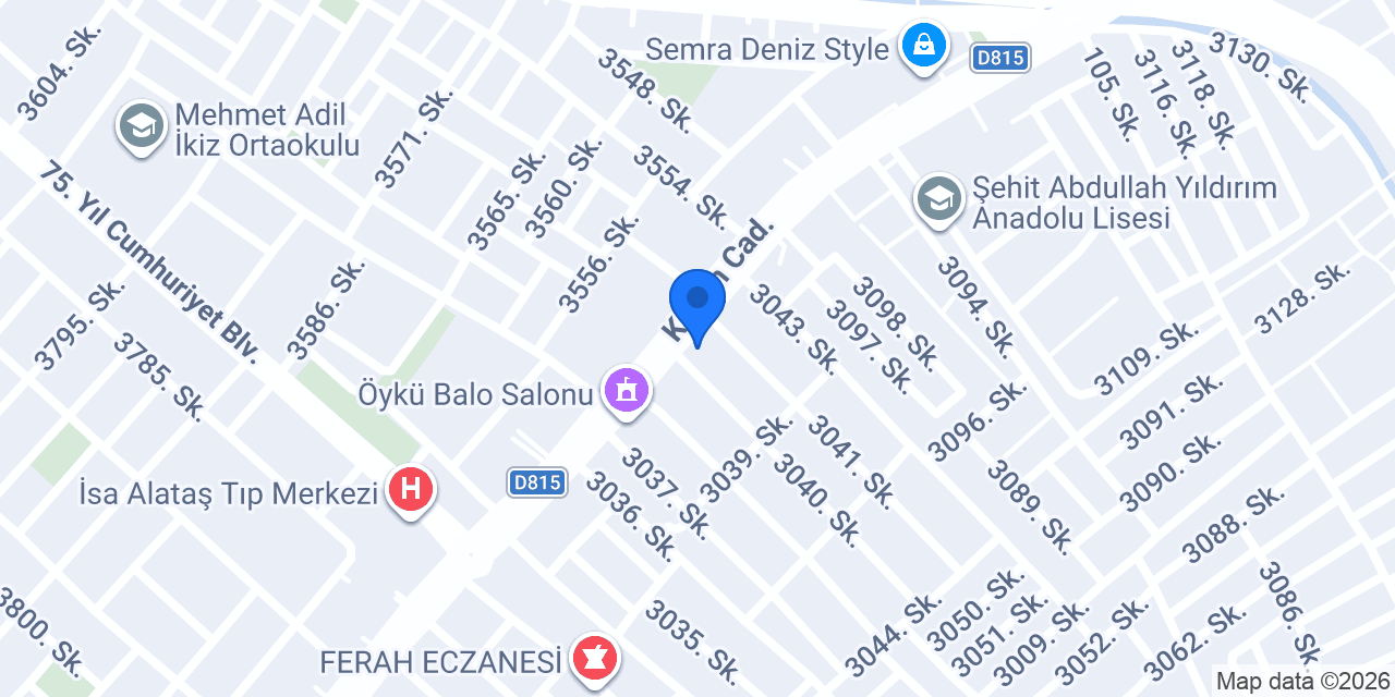 Arora Doğan Motor konumu