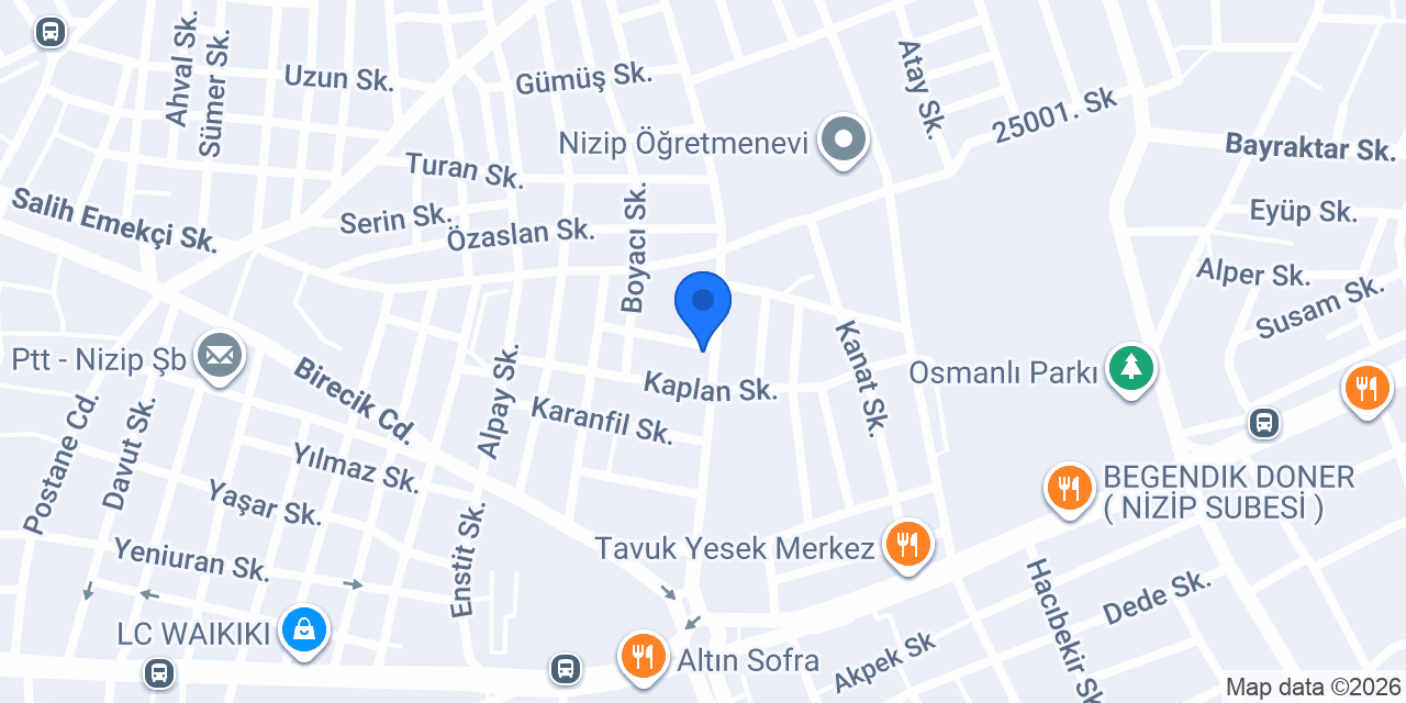 ENSAR PERDE konumu