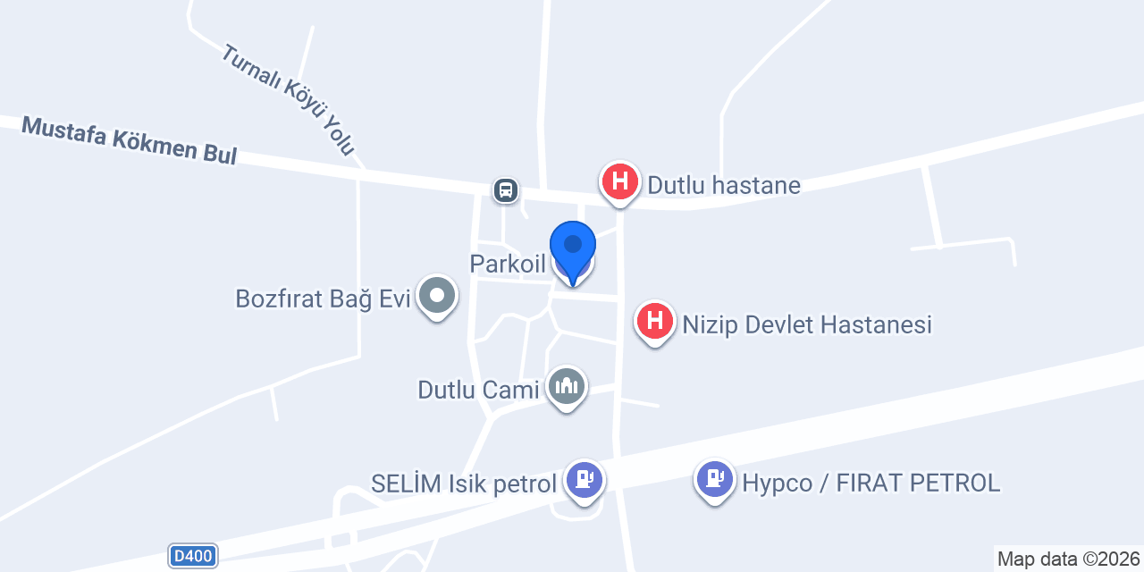 Dutlu İlköğretim Okulu konumu