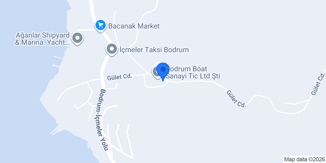 Durmaz Yat Mekanik konumu