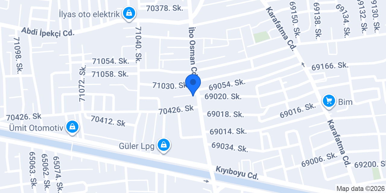 AKKAŞLAR MOBİLYA konumu