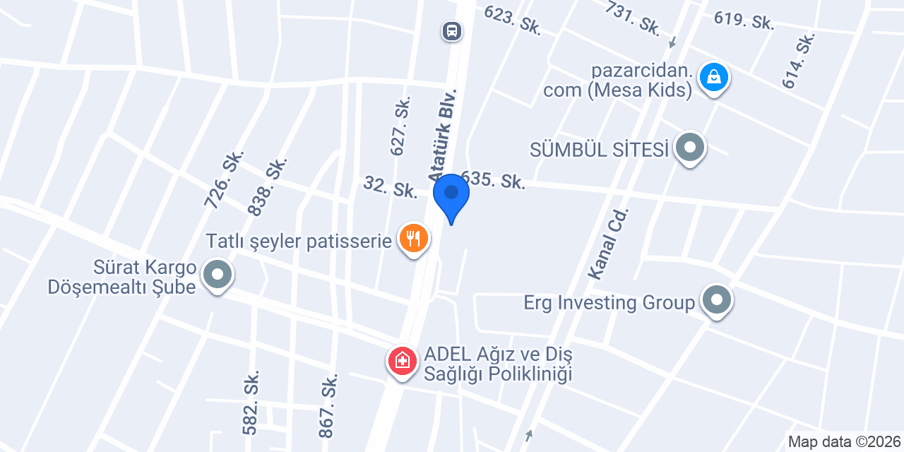 OZD MİMARLIK konumu