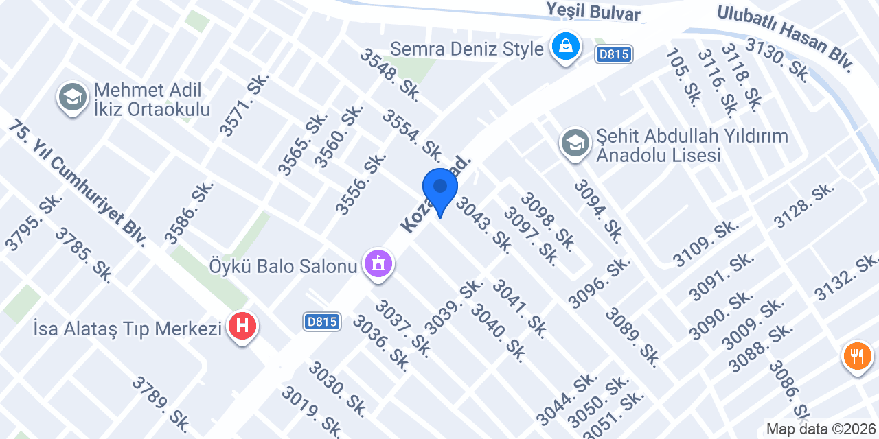 AYDINLAR METAL konumu