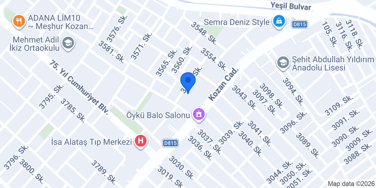 kamaç elektronik konumu