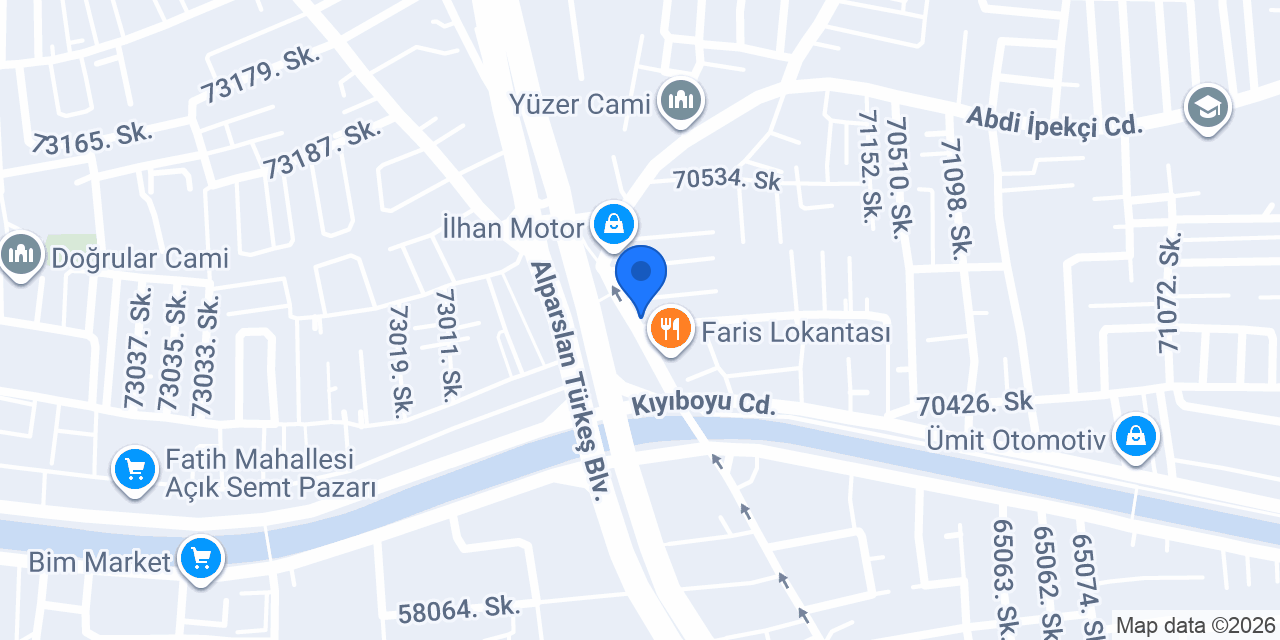 Oflaz Kuyumculuk konumu