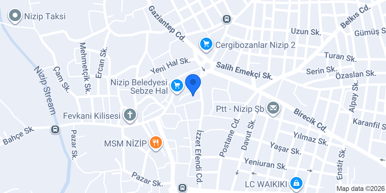 Nohutçu Yusuf Usta konumu