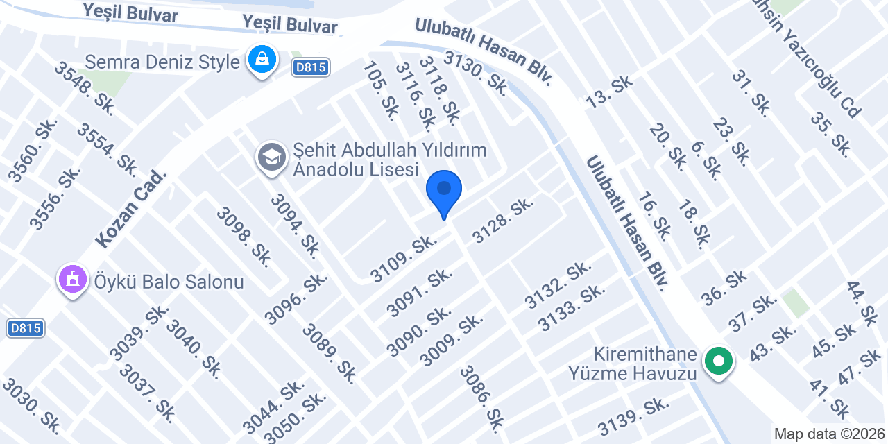 Stüdyo İmparator konumu