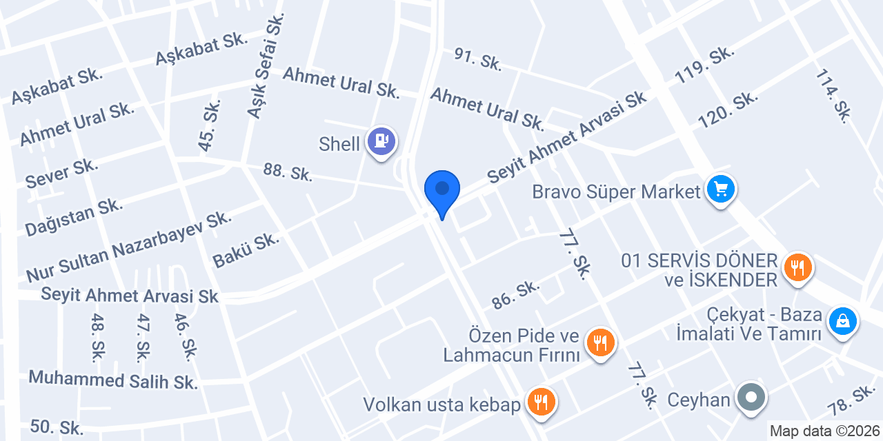 Vip salon oktay Alican konumu