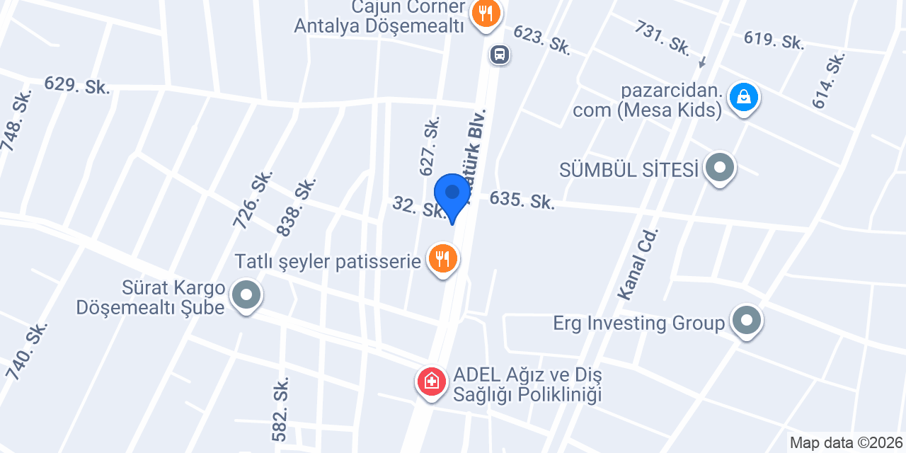 Paşam Unlu Mamülleri konumu
