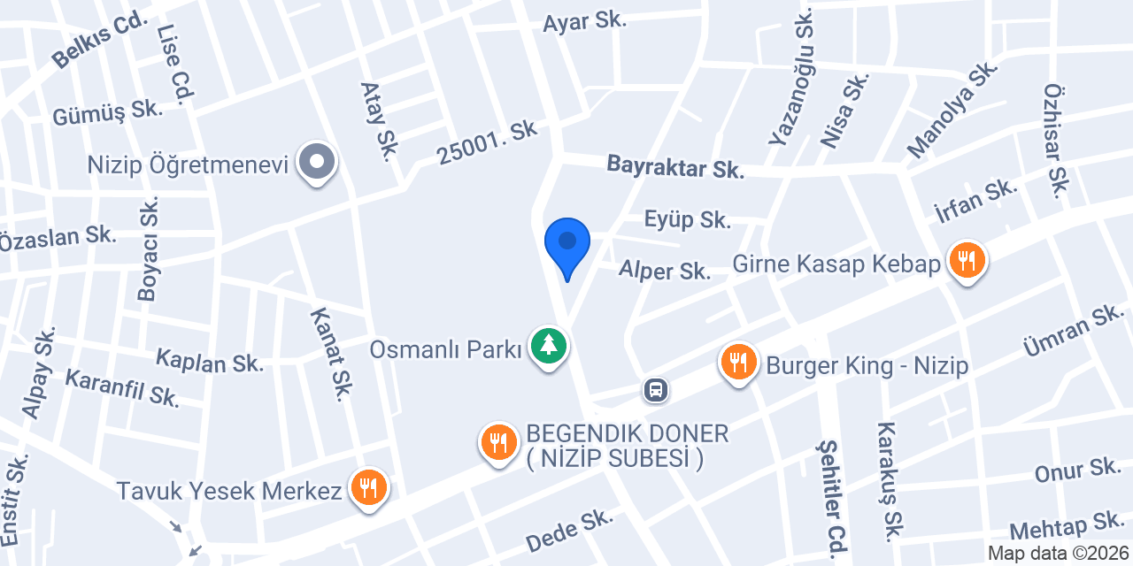 ŞİRİNOĞLU OTOMOTİV konumu
