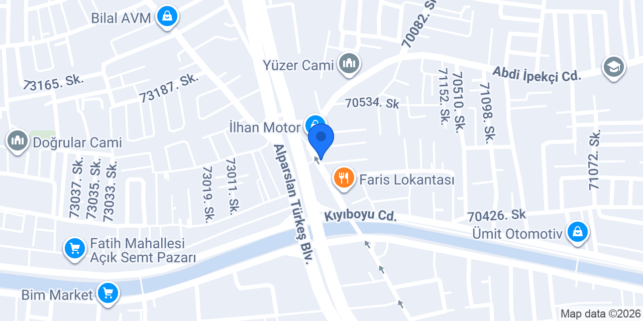 Kadir Ticaret konumu